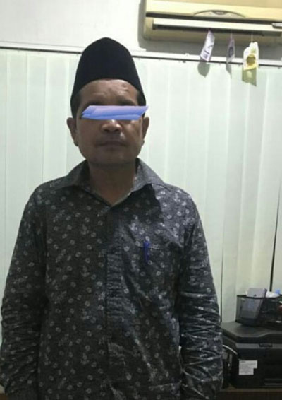 Diduga Cabuli Gadis di Bawah Umur, Kades Aktif Desa Pendekik Bengkalis Ini Akhirnya Ditahan